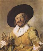 The Merry Drinker (mk08) Frans Hals
